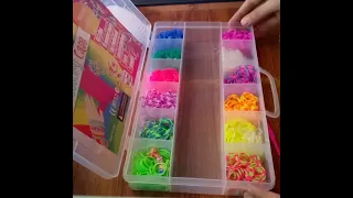 ||My New Loom Bands Kit❤️❤️❤️.Read Description 👇👇