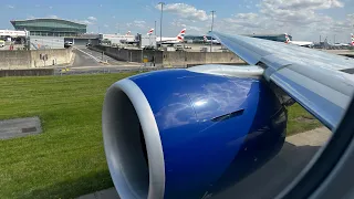 British Airways B777-300ER | VOLUME UP | Takeoff from London Heathrow