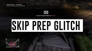 Still working GTA 5 Online (Skip Prep Glitch) (Act 2 heist and act 3 heist) (working 1-1-2022)