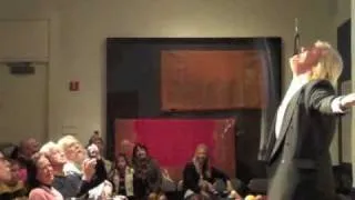 Sword Swallower swallows a museum exhibit; Dan Meyer Part 1