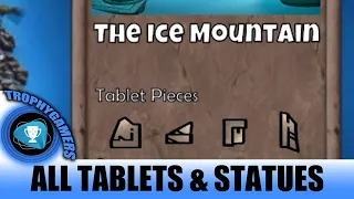 Ice Age Scrat's Nutty Adventure - All Tablet Pieces & Statues Location The Ice Mountain