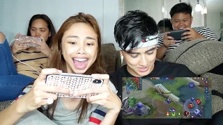 MAYMAY PLAYS MOBILE LEGEND FOR THE FIRST TIME | EDWARD BARBER VLOG #1 | Edward The Barber