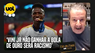 'SE O VINI JR NÃO GANHAR A BOLA DE OURO, ELEITORES TERÃO PASSADO UM ATESTADO DE RACISMO', DIZ JUCA