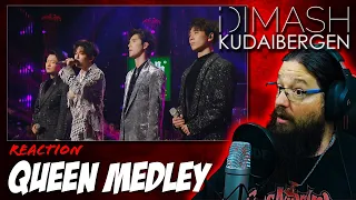 METALHEAD REACTS | DIMASH & SUPER VOCAL BOYS - "Queen Medley"