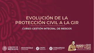 Curso: Gestión Integral de Riesgos, Tema 1