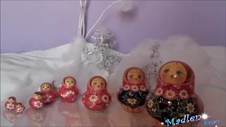 KALINKA  MATRESCHKA танец матрешек...Русская матрешка.