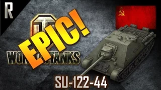 ► World of Tanks - Epic Games: SU-122-44 [6 kills, 5962 dmg]