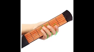 portable pocket acoustic guitar practice tool