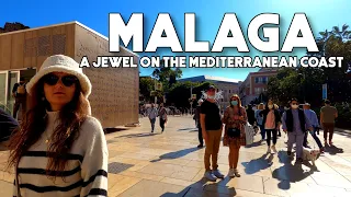 Malaga City Spain A Jewel on the Mediterranean Coast Update November 2021 Costa del Sol Andalucía 4K