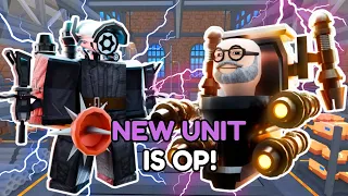 UPGRADING NEW UNIT TO MAX! (Toilet Tower Defense)