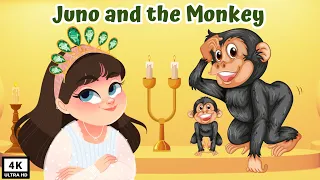 Juno and the Monkey Story | Aesop's Fables in English | Bedtime Stories for Kids | Short Stories