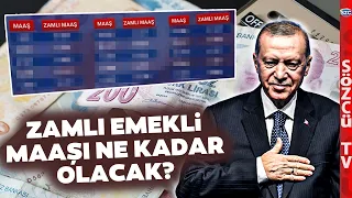 SSK ve Bağ-Kur Emekli Maaş Zammında Yeni Tablo! En Düşük Emekli Maaşı Ne Kadar Olacak?