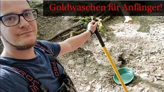 Goldwaschen für Anfänger, so geht's! 💪🏻😁