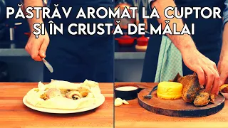 Pastrav la Cuptor cu Ierburi Aromatice | Pastrav Prajit Crocant | Pastrav cu Mamaliga | Play pe Qoob