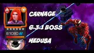 MEDUSA BOSS ACT 6.3.1 CARNAGE  | Marvel Contest of Champions