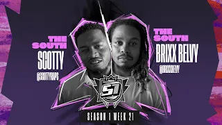 KOTD - Rap Battle - Scotty vs Brixx Belvy | S1W21