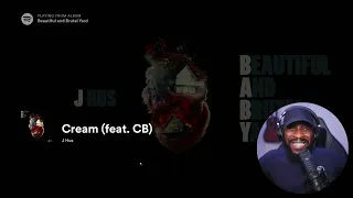 J Hus - Cream (Official Audio) ft. CB [Reaction] | LeeToTheVI