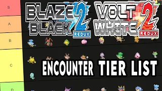 BLAZE BLACK 2/VOLT WHITE 2 Redux Encounter Tier List (before the first gym)
