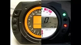 04-05 zx10r to 08-10 zx10r Gauge Cluster/Speedo with a Gear Indicator UPGRADE.