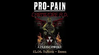 Carnivore A.D.-"World Wars III & IV" Live 21.6.2023 at Turock Essen