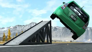 Toyota Prius Crash Test (Outdoor) – BeamNG Drive | Demolition Republic