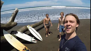 Surfing the Boca de Nosara, Costa Rica | Vlog #1