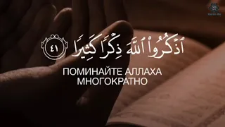 Напоминание верующим  #8 ﷽ "О те, которые уверовали! Поминайте Аллаха многократно" Сура: Аль-Ахзаб