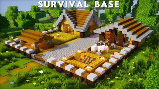 Ultimate SURVIVAL BASE in Minecraft | Tutorial