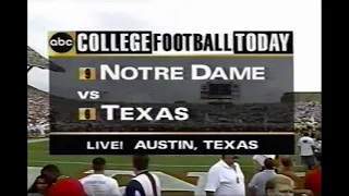 1996 #9 Notre Dame @ #6 Texas No Huddle