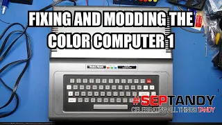 TRS-80 Coco 1 Repair and Mod - #SepTandy 2020