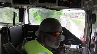 Locomotive Engineer Mike Barnett Rare Video