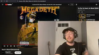 Megadeth - Hook In Mouth | First Listen & Reaction