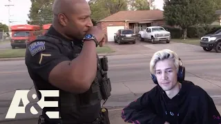 XQC REACTS to LIVE PD #3 and MORE