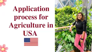 Application process for Masters in Agriculture in USA | Grad student | Indian Student | UMD |