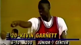 Allen Iverson VS Kevin Garnett  in High School- Full Game Highlights | MVP