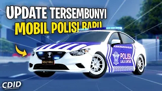 ADA UPDATE TERSEMBUNYI MOBIL POLISI BARU di CDID - Car Driving Indonesia New Update (Roblox)