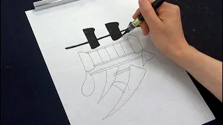 Amazing Kanji Handwriting | Dream | Satisfying Japanese Calligraphy