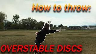 How to Throw Over Stable Discs| Disc Golf|