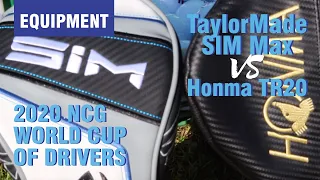 Best Driver 2020 World Cup: TaylorMade SIM vs Honma TR20