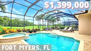 Rarely available, western-facing, three-bedroom-plus-den home in Renaissance | Fort Myers, Florida