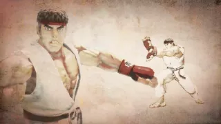 Super Street Fighter IV - Credits Backdrop