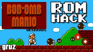 Exploring 'Bob-omb Mario'! (SMB1 Bob-omb Hack!)