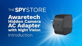 The Awaretech Hidden Camera AC Adapter with Night Vision and Adjustable Lens Angle | The Spy Store