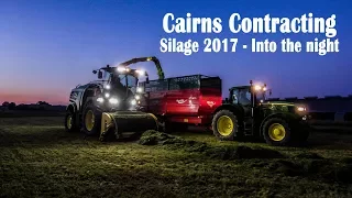 Cairns Contracting Silage 2017 - Into the Night