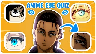 Anime Eye Quiz | Guess the Anime Character Eyes (Very Easy) | Anime Quiz