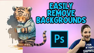 Easily Remove Backgrounds from AI Generated Images with Photoshop Techniques