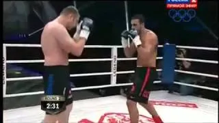 Badr Hari vs Alexey Ignashov 08/11/2013 Moscow Russia المباراة الكاملة  بدر هاري على الروسي فاليري