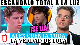 Alex DESTAPA el GRAN TONGO de MasterChef con Luca en la final de MasterChef 11 en TVE