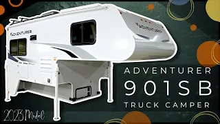 Adventurer 901SB Truck Camper | Walkthrough Tour | 2023 Model