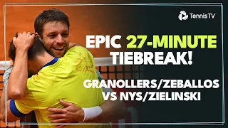 Granollers & Zeballos Win Epic 27-Minute Tiebreak! | Madrid 2024 Highlights